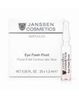 Janssen Cosmetics Eye Flash Fluid Ampoules product packaging on a white background.