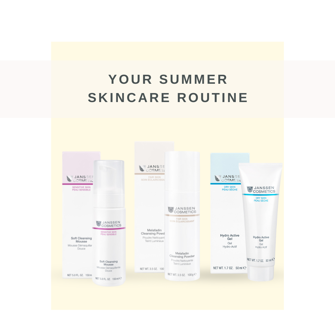 YOUR SUMMER SKINCARE ROUTINE