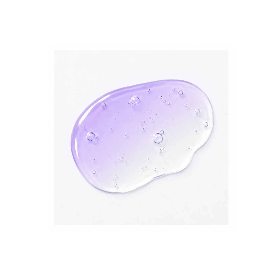 Texture of Janssen Cosmetics Bi-Phase Skin Recovery Ampoules on a white background.