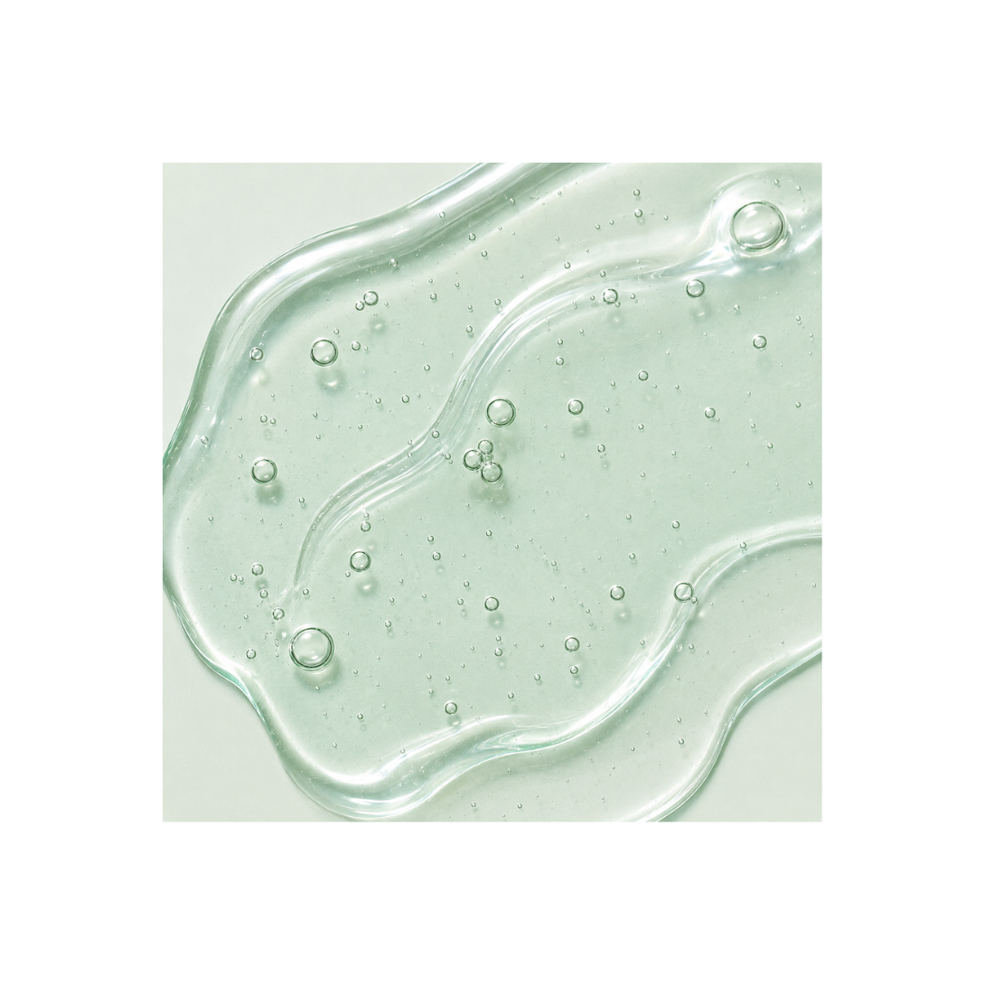 Texture of Janssen Cosmetics Stem Cell Fluid Ampoules on a white background.